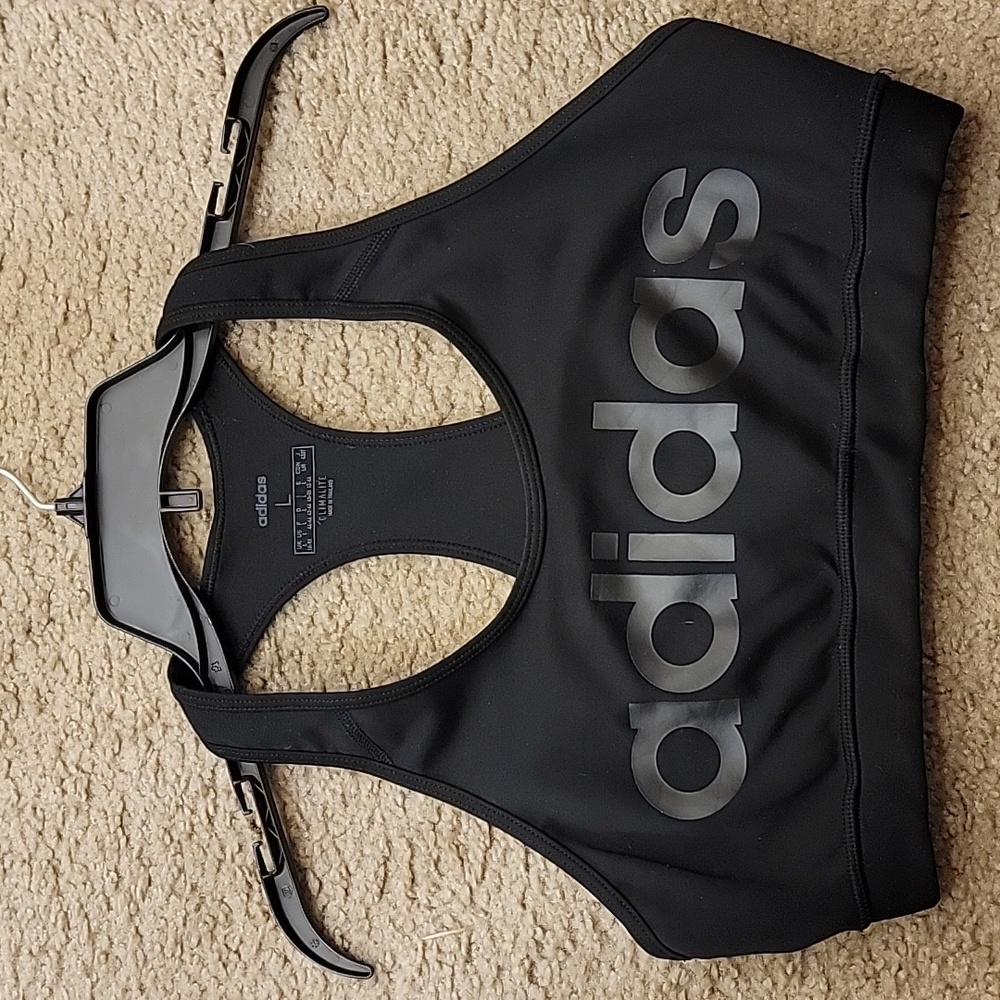 adidas Women's Logo Climalite Sports Bra